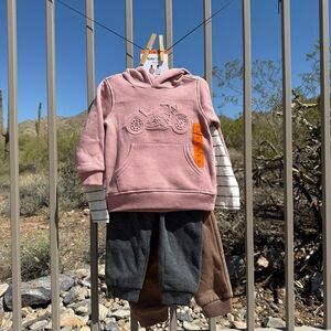 ⬇️💲Kids Headquarters NWT Pinkish/Mauveish Hoodie and Pants Set